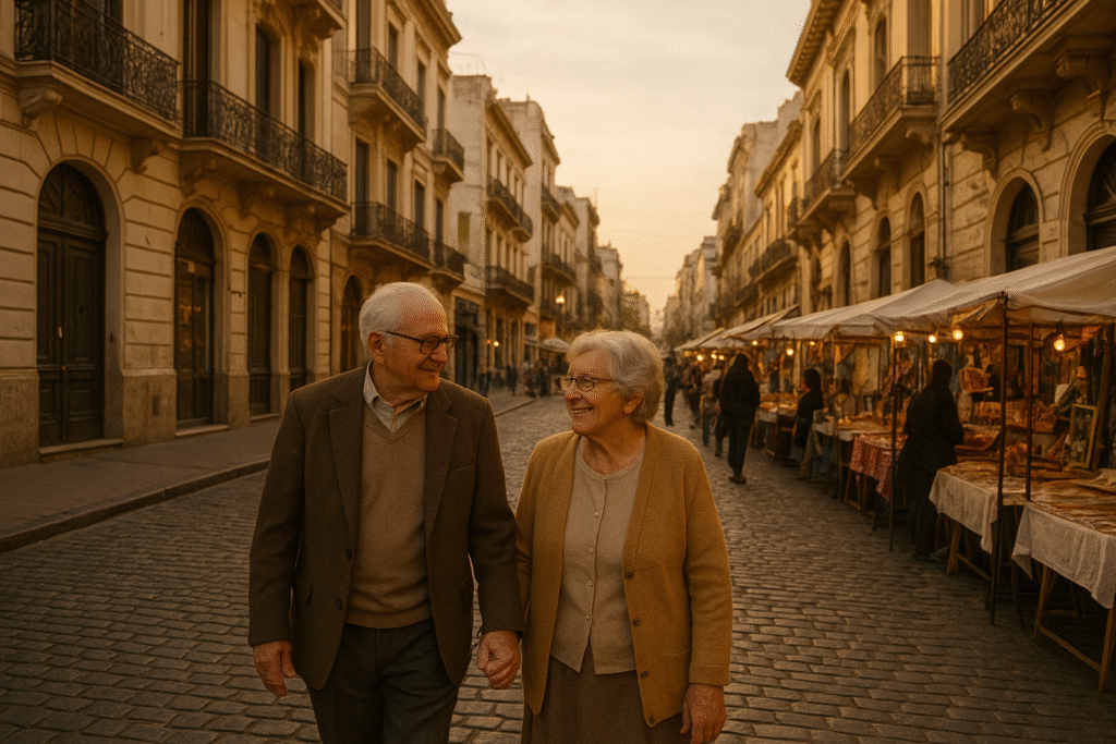Destinos internacionais curtos para idosos